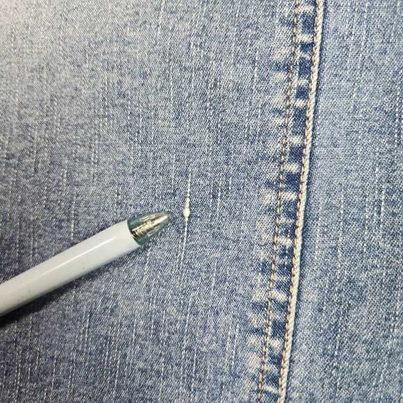 Quizz New Denim Skirt Womens 5/6 Midi Y2k Style Lace Front Low Rise Bratz 90s‎ - Picture 6 of 9